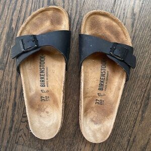 Birkenstock Madrid Black size 6 / size 37